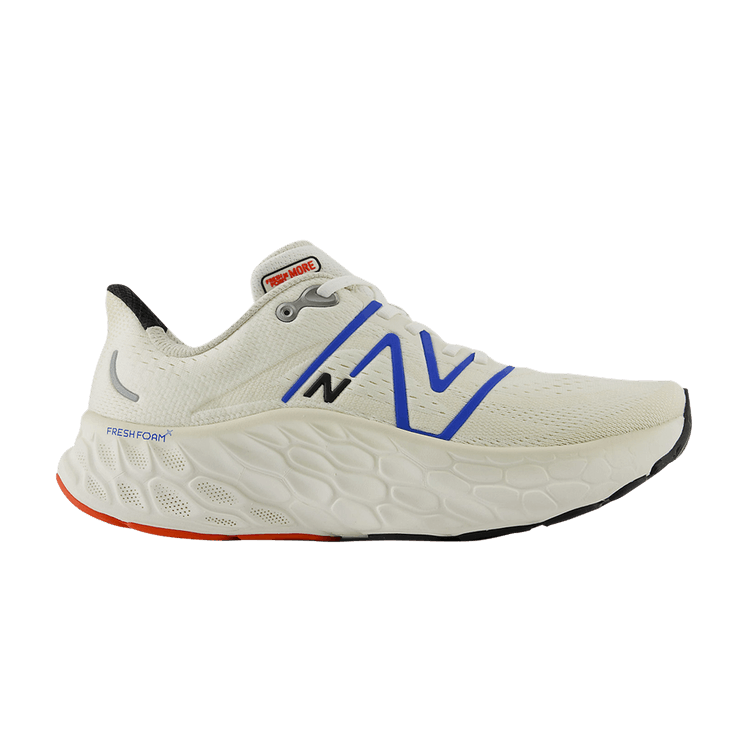 New Balance Fresh Foam X More v4 2E Wide 'Sea Salt Blue Oasis' — Sea Salt/Blue Oasis/Black