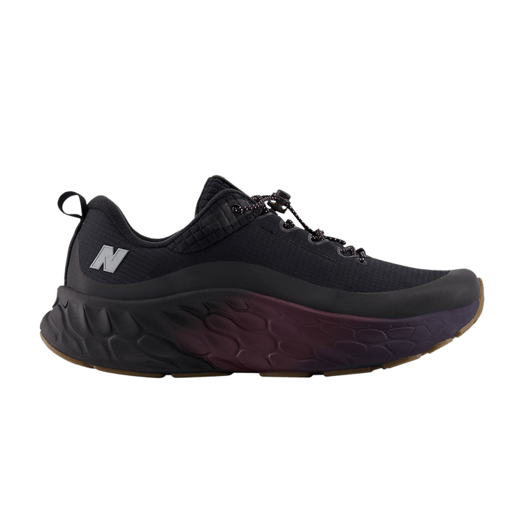 New Balance Fresh Foam X More v4 Permafrost 'Black Burgundy' — Black/Burgundy