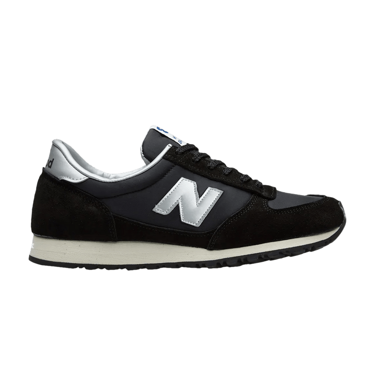New Balance National Class Made in England 'Black Silver' — Black/White