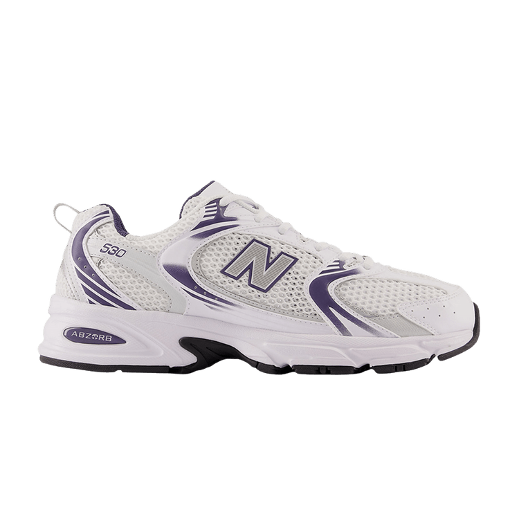 New Balance 530 'White Dark Mercury' — White/Dark Mercury/Brighton Grey
