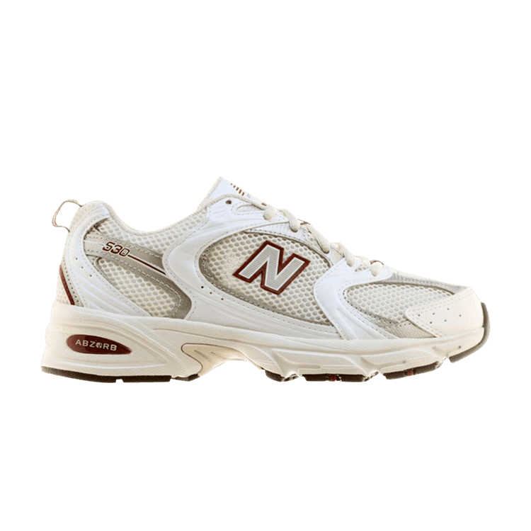 New Balance 530 'Sea Salt Mercury Red' — Sea Salt/White/Mercury Red