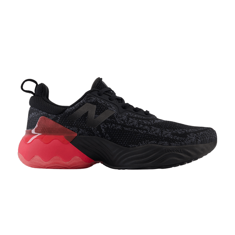 New Balance FuelCell Rebel TR v2 'Black Metallic True Red' — Black/Black Metallic/True Red
