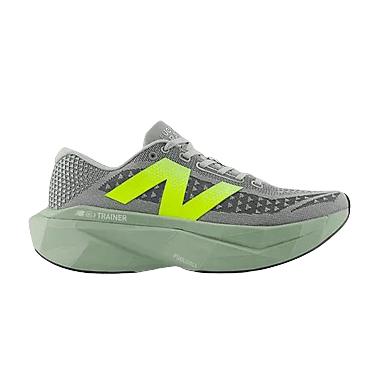 New Balance FuelCell SuperComp Trainer V3 'Mosaic Green' — MOSAIC GREEN / LONE STAR GREY