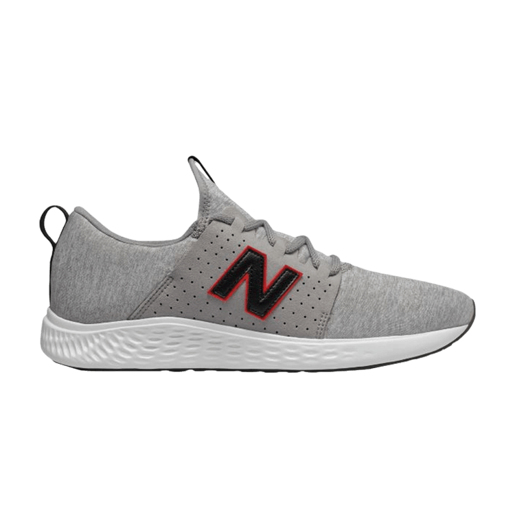 New Balance Fresh Foam Sport 'Grey' — Grey/Black/Red
