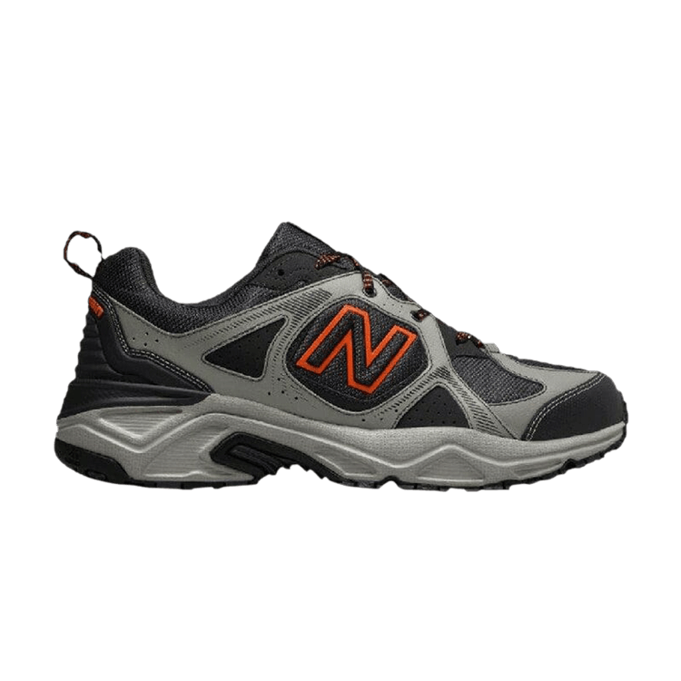 New Balance 481v3 4E Wide 'Black Orange' — Grey/Black/Orange