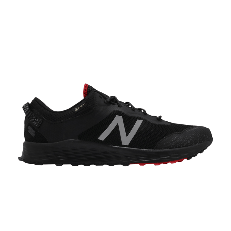 New Balance Fresh Foam Arishi GTX 2E Wide 'Black' — Black/Red/Silver
