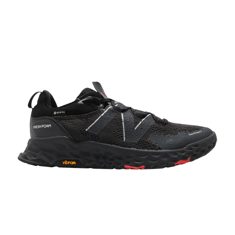 New Balance Fresh Foam Hierro v5 GTX 2E Wide 'Black' — Black/Grey/Red