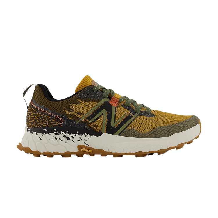 New Balance Fresh Foam X Hierro v7 2E Wide 'Golden Hour' — Golden Hour/Dark Camo/Black