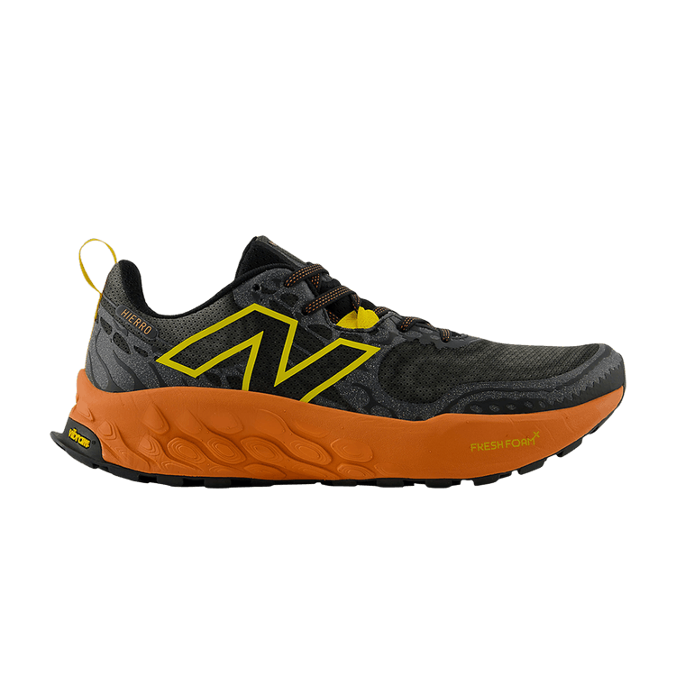 New Balance Fresh Foam X Hierro v8 'Black Infield Clay' — Black/Infield Clay