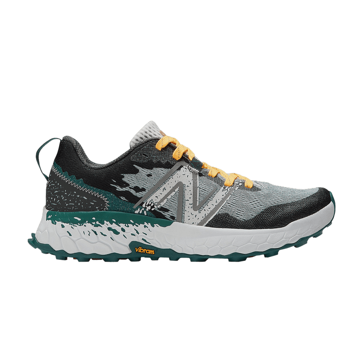 New Balance Fresh Foam X Hierro v7 'Concrete Vintage Teal' — Concrete/Vintage Teal/Hot Marigold