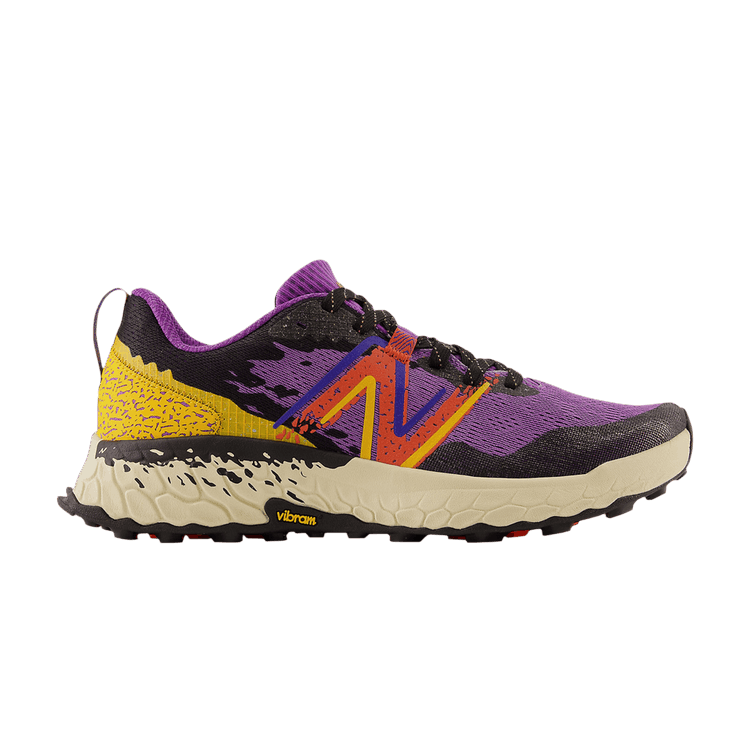New Balance Fresh Foam X Hierro v7 'Mystic Purple Sunflower' — Mystic Purple/Black/Sunflower