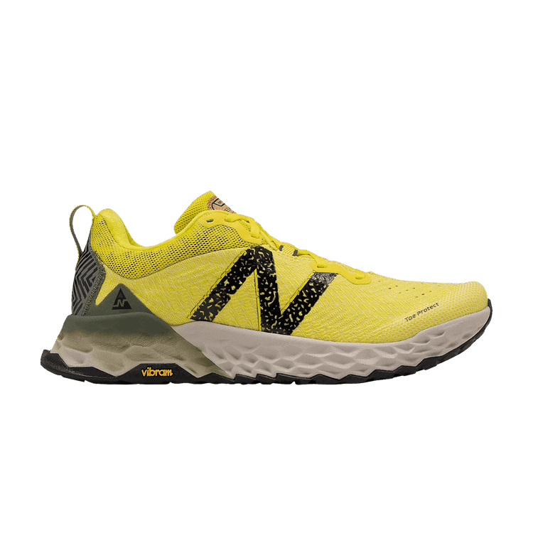 New Balance Fresh Foam Hierro V6 'Sulphur Yellow' — Sulphur Yellow/Norway Spruce