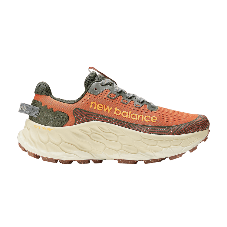 New Balance Fresh Foam X More Trail v3 2E Wide 'Cayenne Kombu' — Cayenne/Kombu