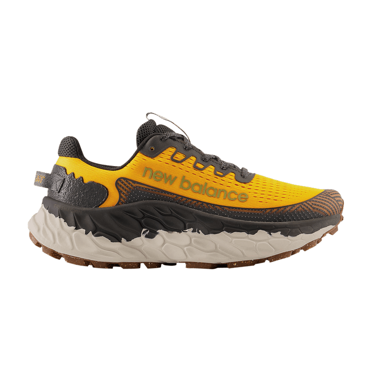 New Balance Fresh Foam X More Trail v3 2E Wide 'Orange Blacktop' — Orange/Blacktop