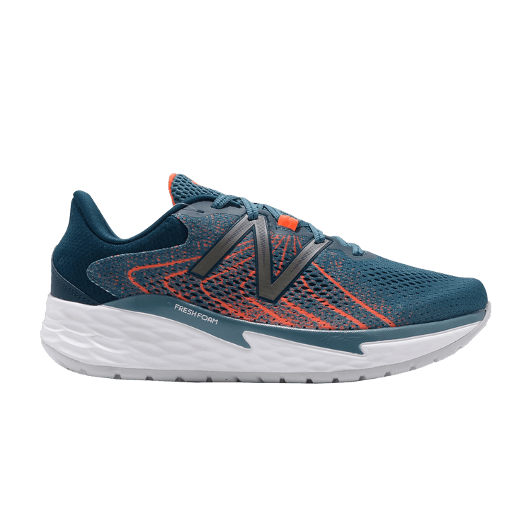 New Balance Fresh Foam Evare 4E Wide 'Blue Orange' — Blue/Orange