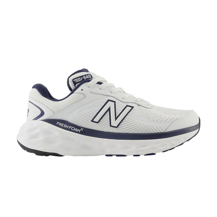 New Balance Fresh Foam X 840Fv1 'White Team Navy' — White/Team Navy