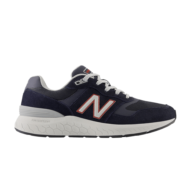 New Balance Fresh Foam 880v6 2E Wide 'Eclipse Blue Red Brick Earth' — Eclipse Blue/Red Brick Earth