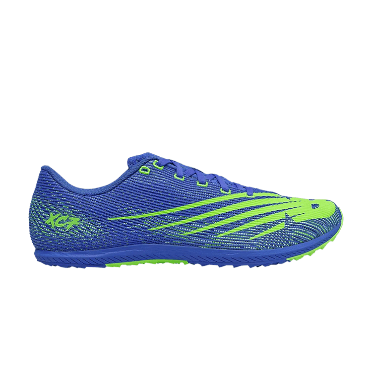 New Balance XC Seven Spikeless v3 'Cobalt Blue Lime' — Cobalt Blue/Energy Lime