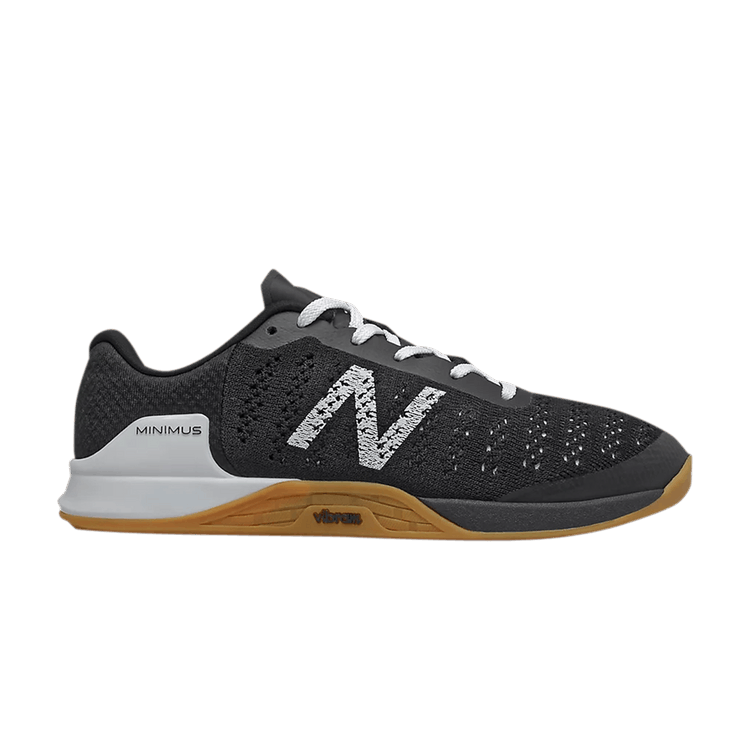 New Balance Minimus Prevail 'Black Gum' — Black/White