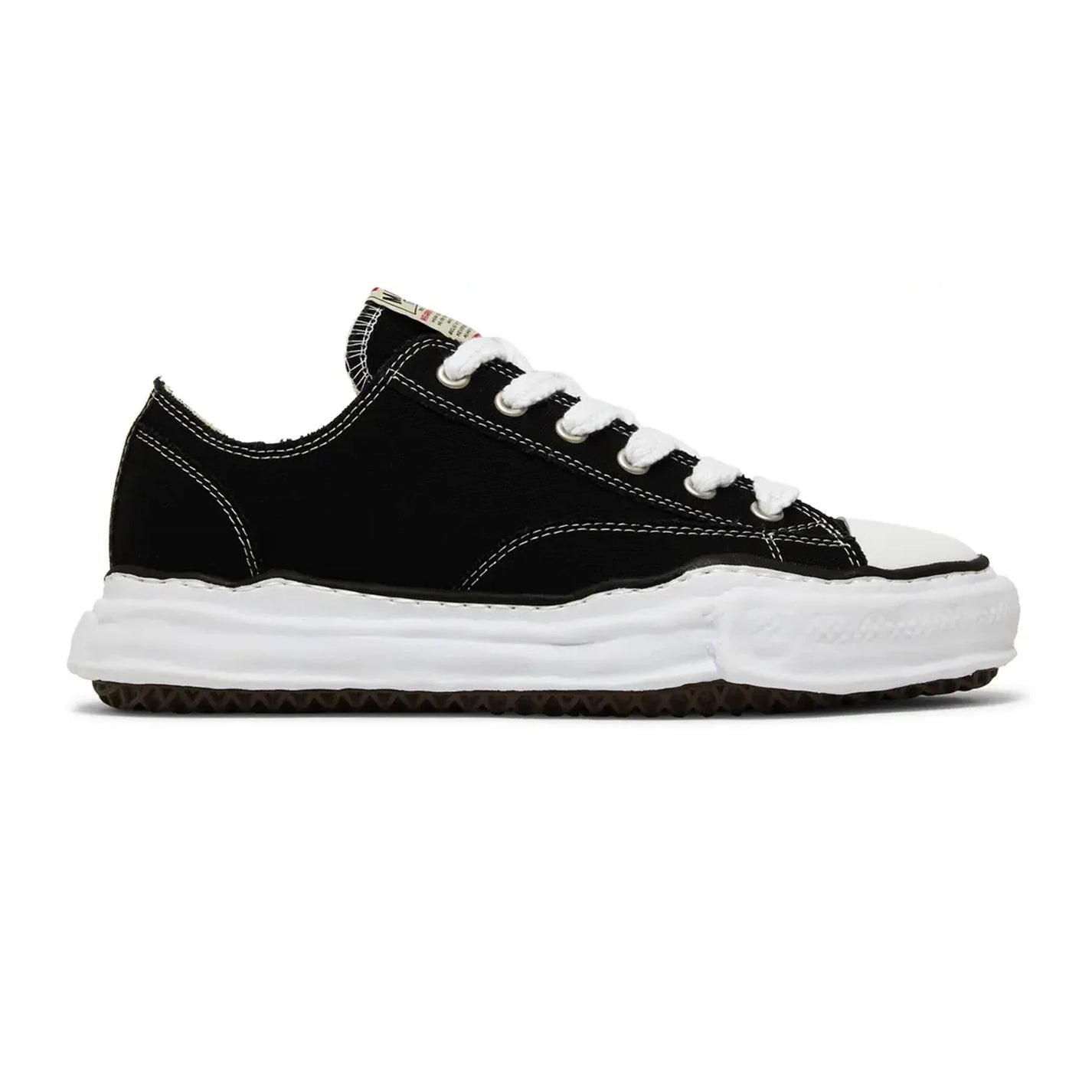 Maison Mihara Yasuhiro Peterson OG Sole Canvas Low 'Black' (2022)