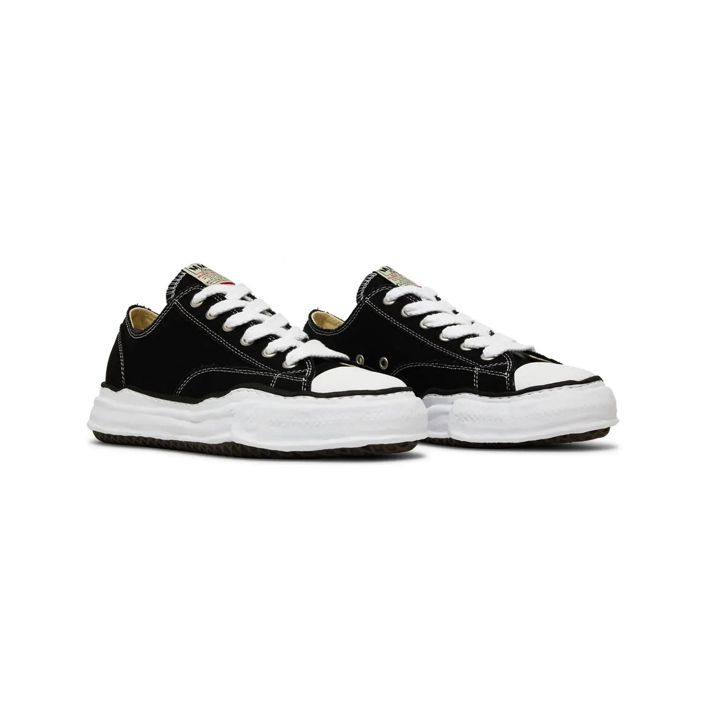 Maison Mihara Yasuhiro Peterson OG Sole Canvas Low 'Black' (2022)