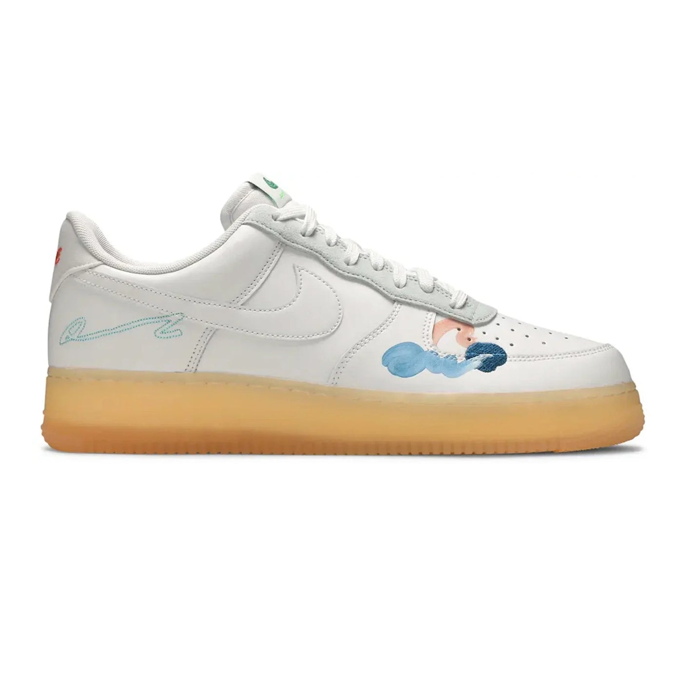 Mayumi Yamase x Nike Air Force 1 Flyleather 'Earth Day' (2021)
