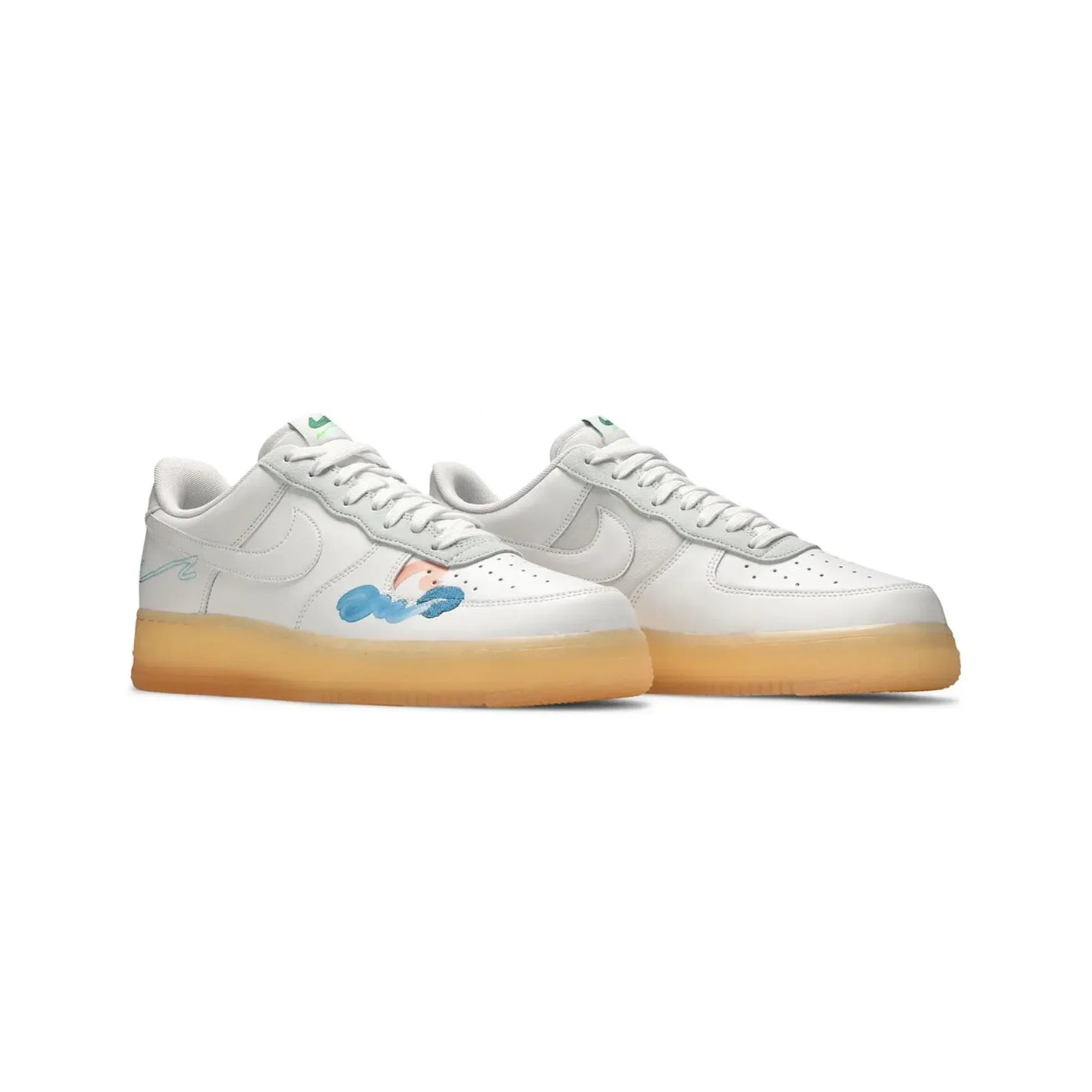 Mayumi Yamase x Nike Air Force 1 Flyleather 'Earth Day' (2021)