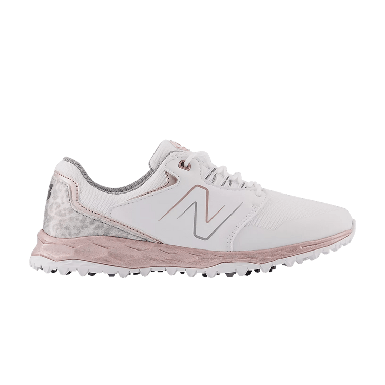 New Balance Wmns Fresh Foam LinksSL v2 'White Pink Leopard' — White/Pink