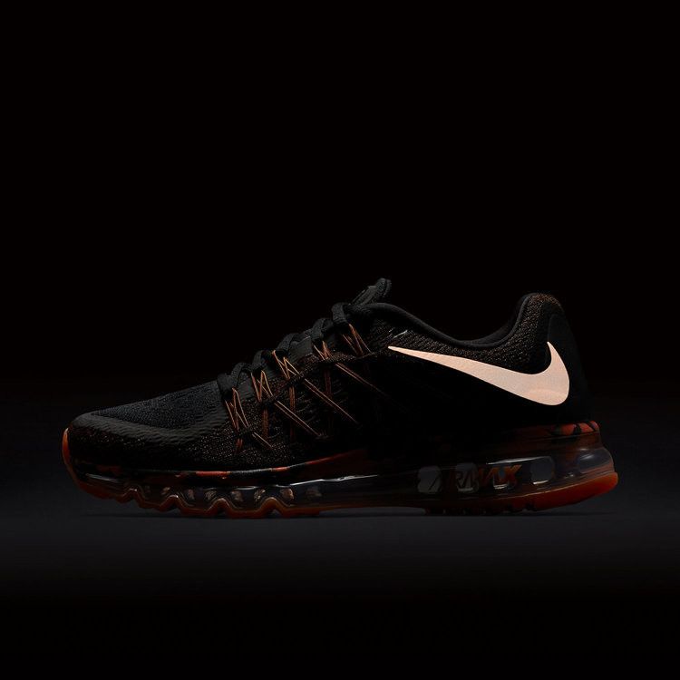 Nike Air Max 2015 Premium — Black/Total Orange