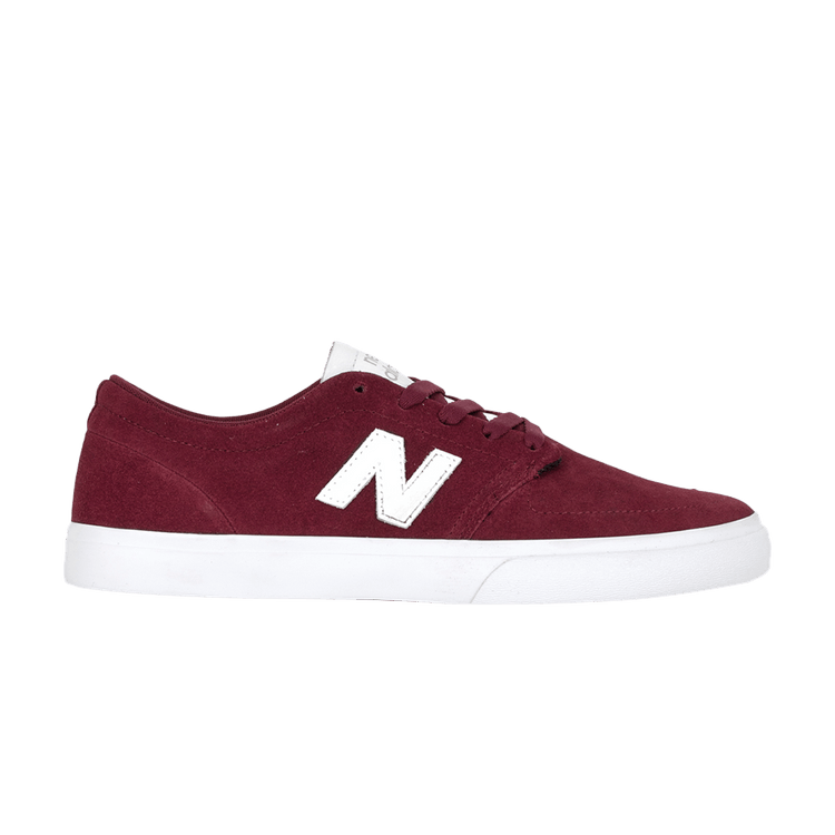 New Balance Numeric 345 'Burgundy' — Burgundy/White