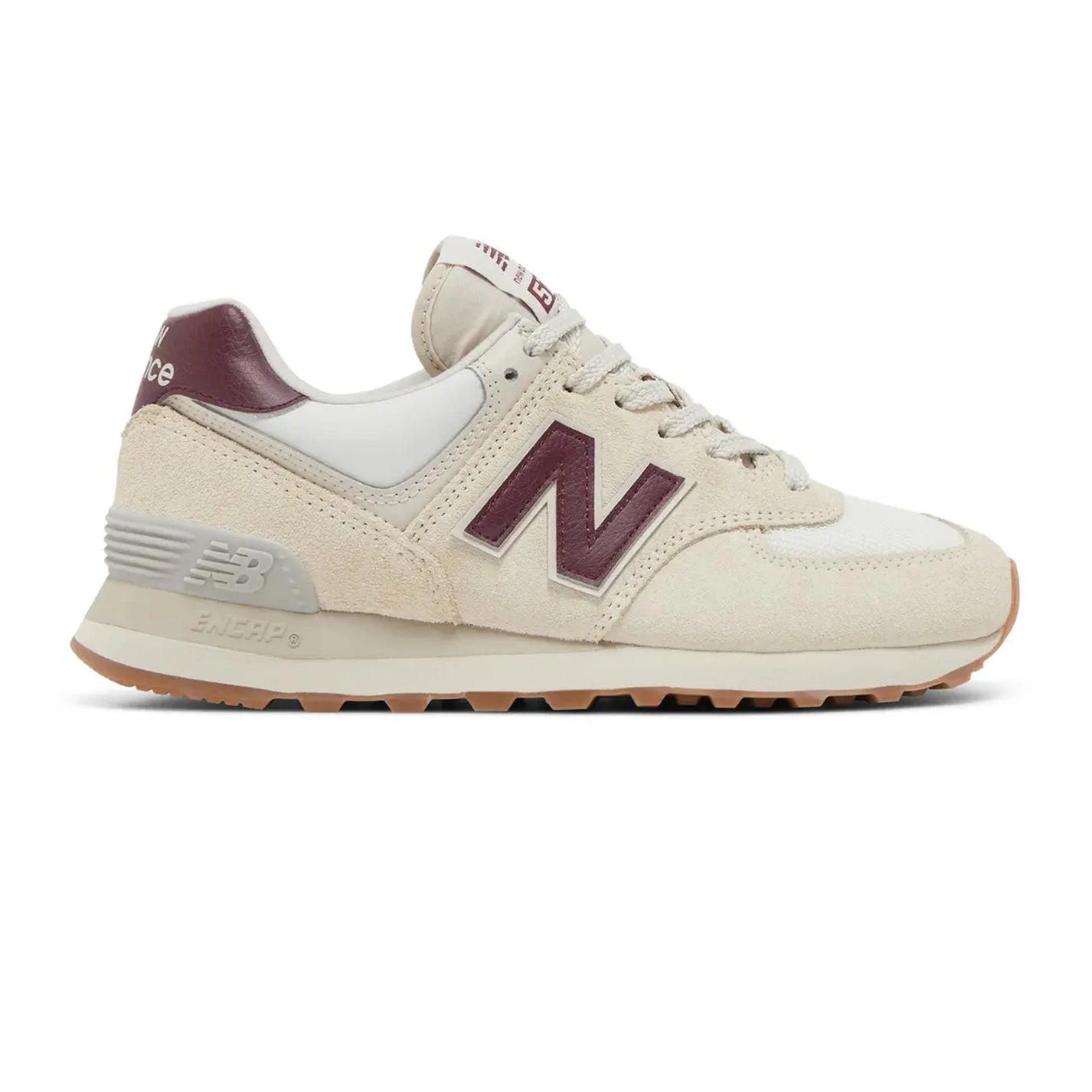 New Balance 574v2 'Moonbeam Burgundy' Women's (2022)
