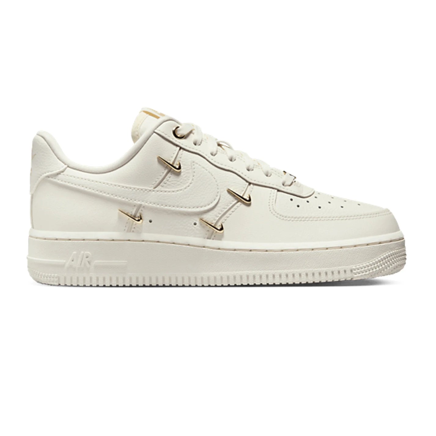 Nike Air Force 1 '07 LX CN 'Sail Gold Mini Swooshes' Women's (2023)