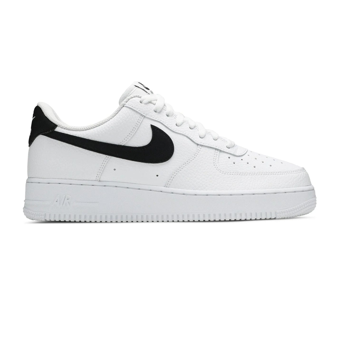 Nike Air Force 1 Low '07 'White Black Pebbled Leather' (2021)