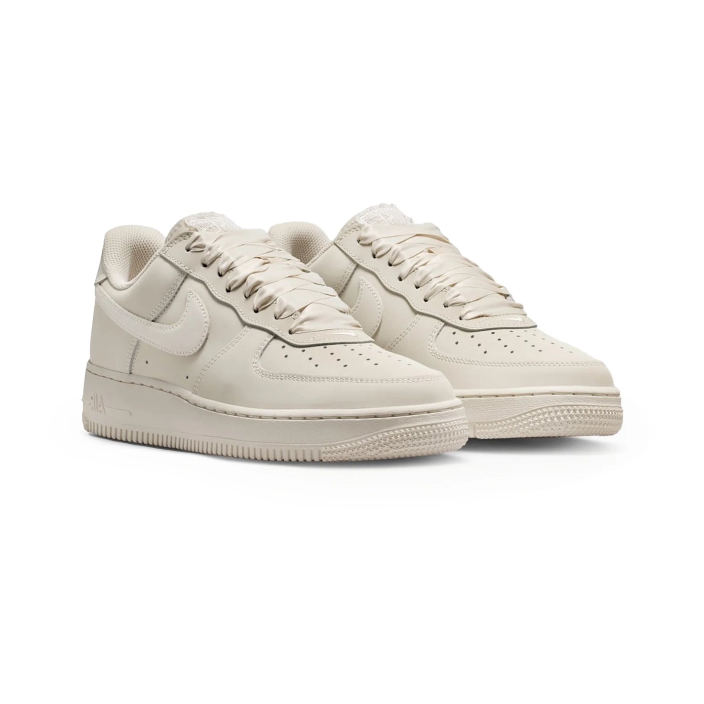 Nike Air Force 1 Low Retro Premium 'Ribbon Lace Oatmeal Ivory' Women's
