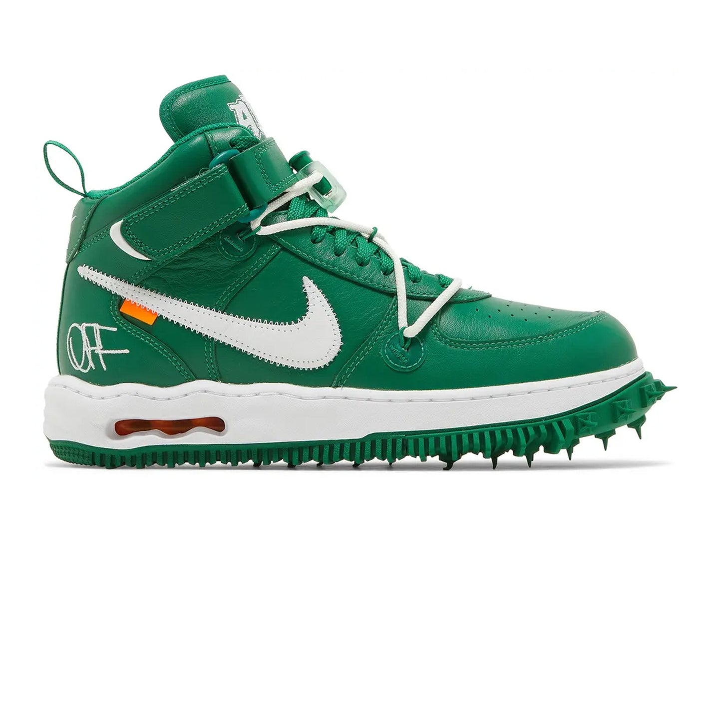 Nike Air Force 1 Mid 'Off-White Pine Green' (2023)
