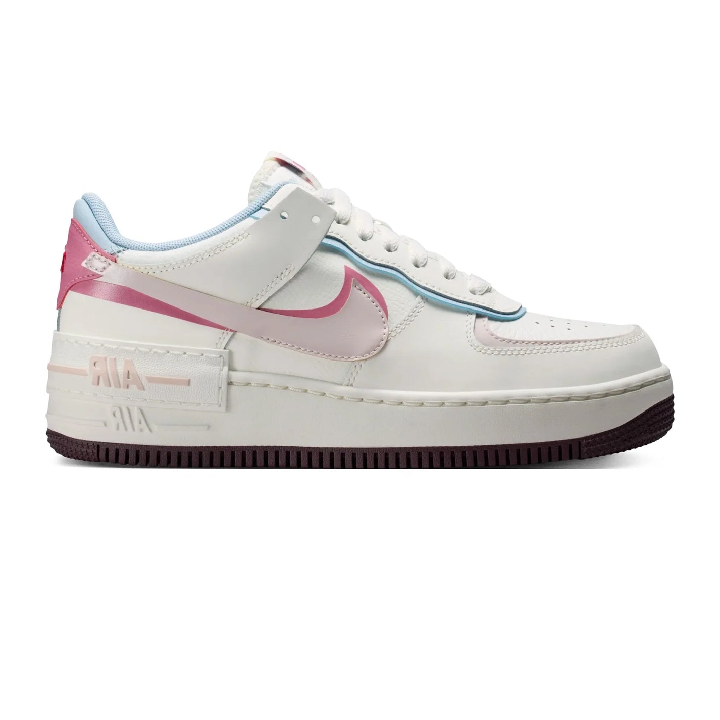 Nike Air Force 1 Shadow 'White Pink Blue' Women's (2026)