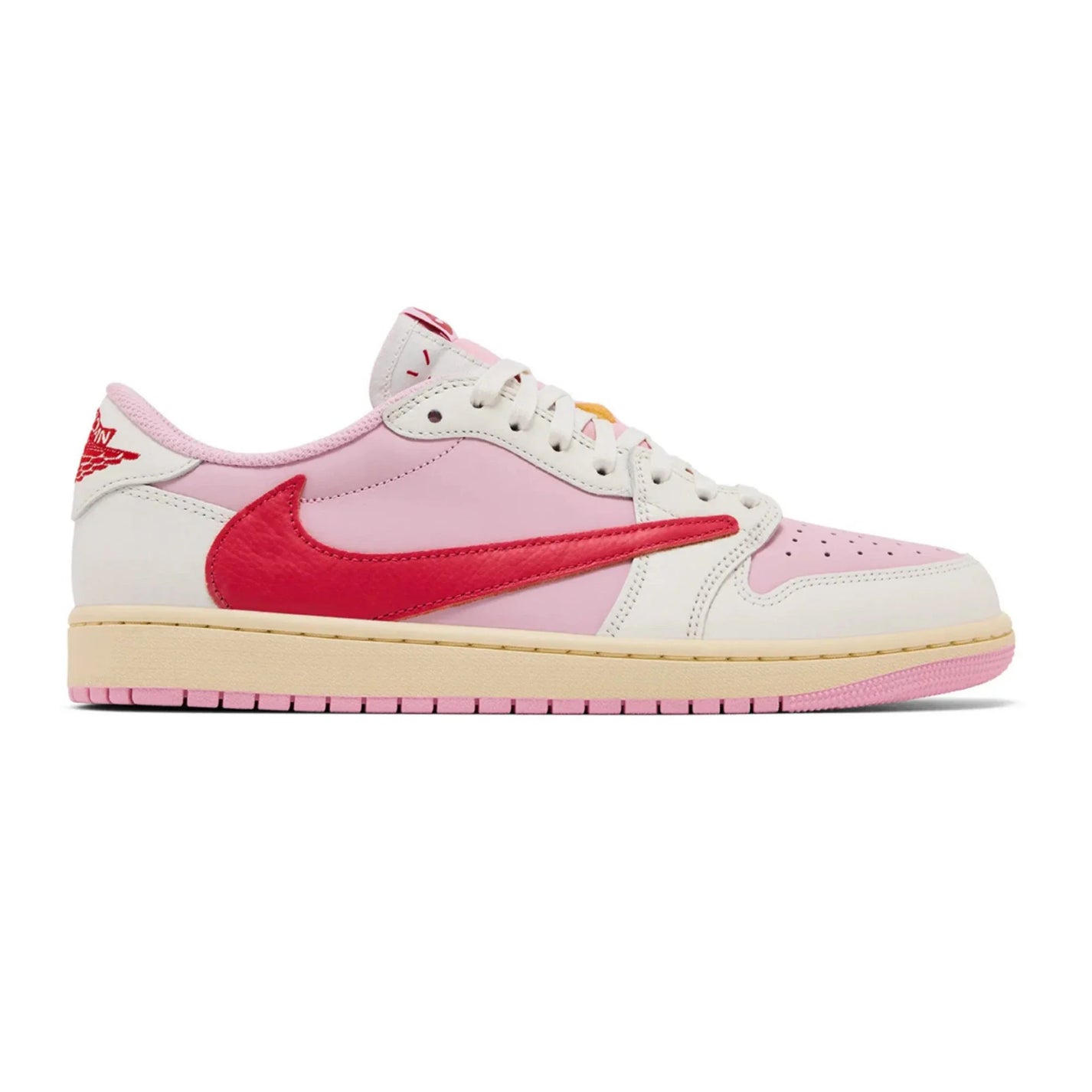 Air Jordan 1 Retro Low OG SP Travis Scott 'Sail Tropical Pink' (2026)