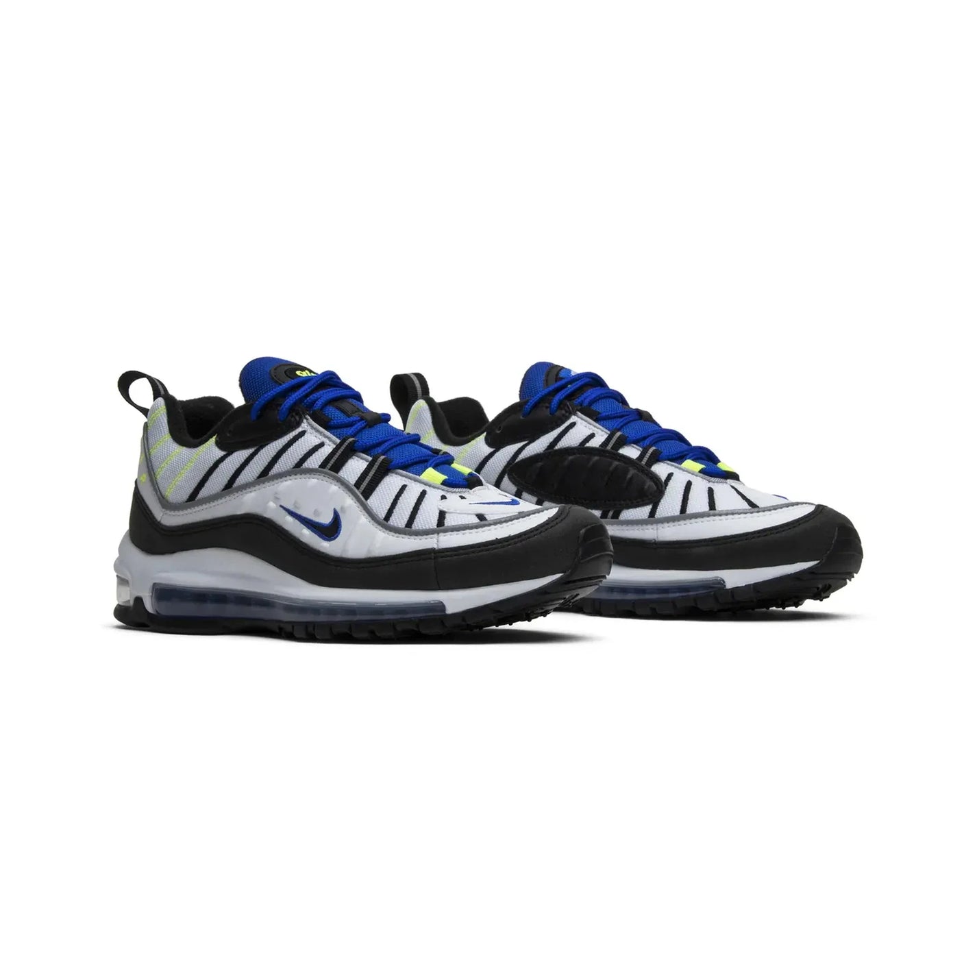 Nike Air Max 98 'White Black Racer Blue' (2018)