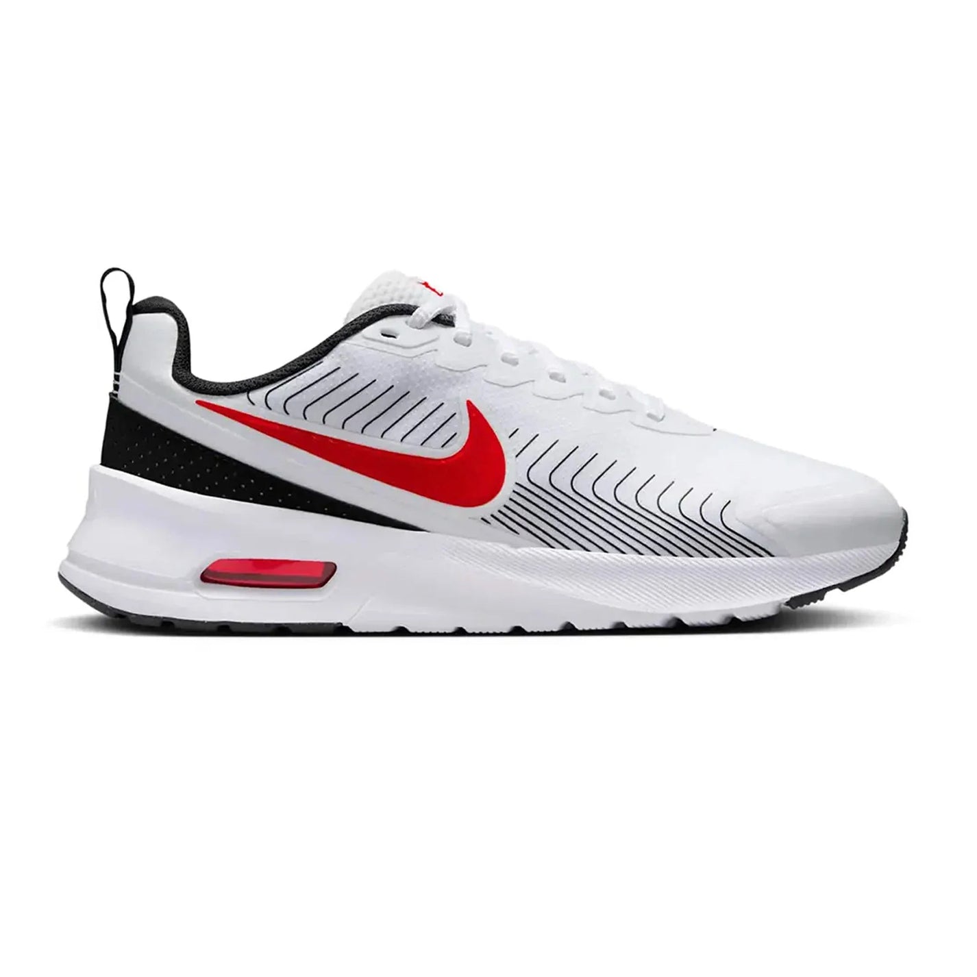 Nike Air Max Nuaxis 'White Black University Red' (2025)