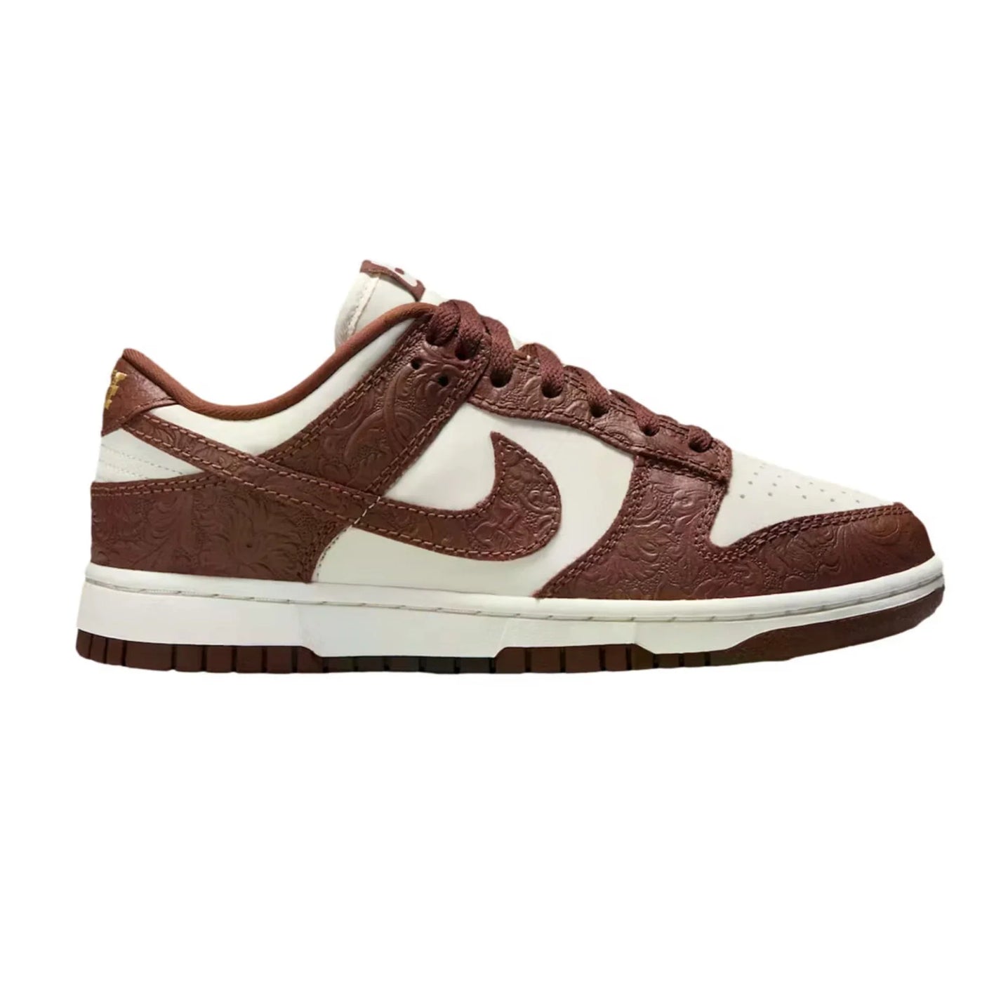 Nike Dunk Low 'Embossed Baroque Sail Fauna Brown' Women's (2026)