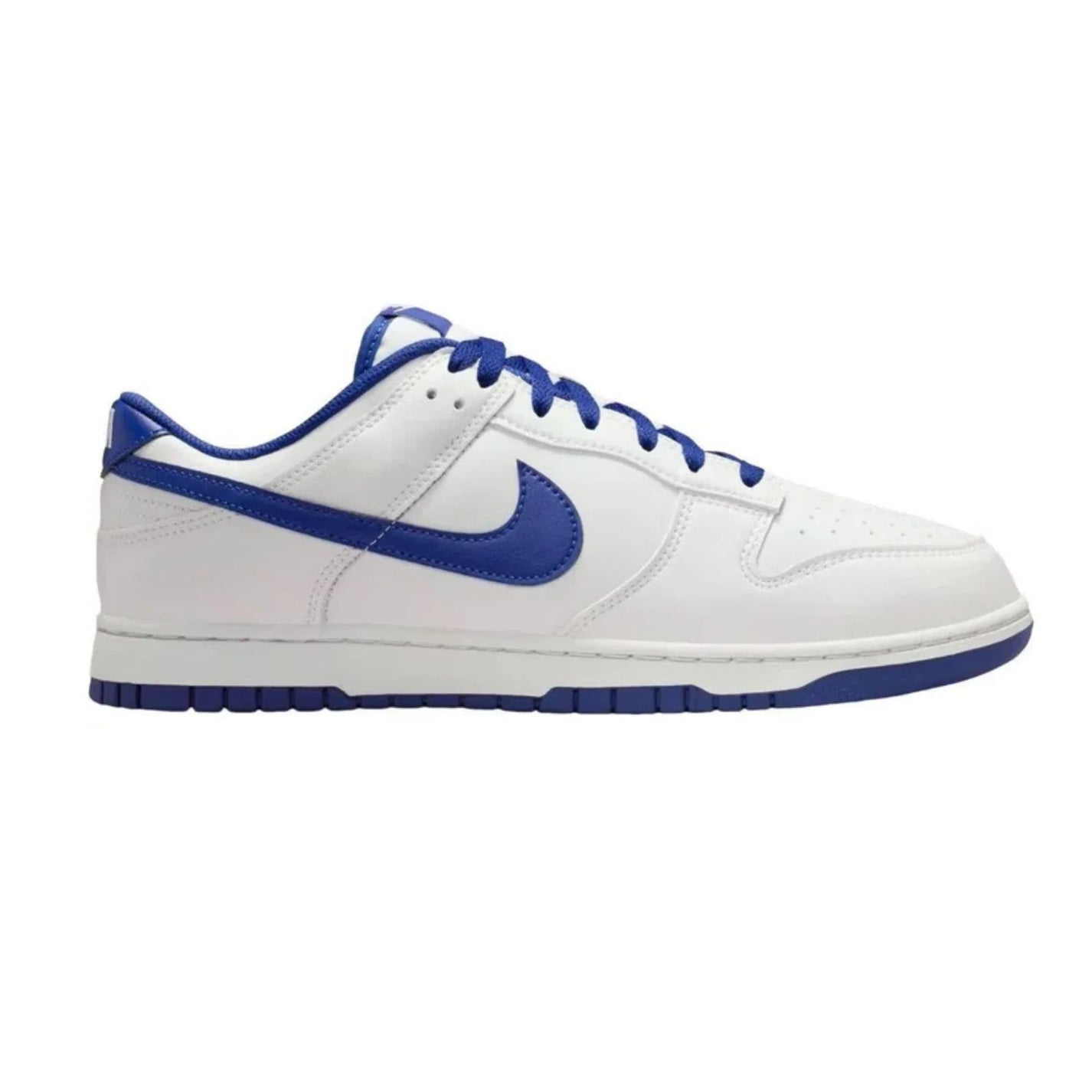 Nike Dunk Low Retro 'White Deep Royal Blue'