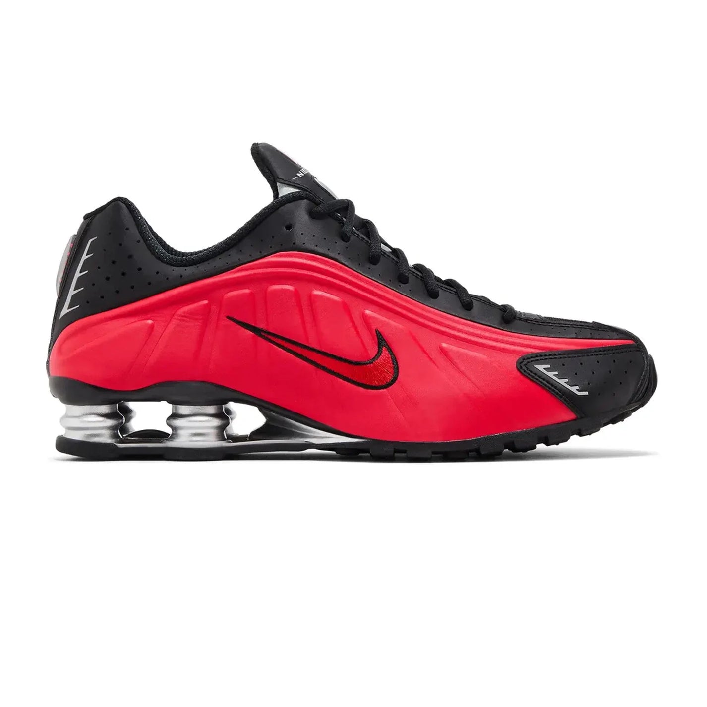 Nike Shox R4 'University Red Black Metallic Silver'