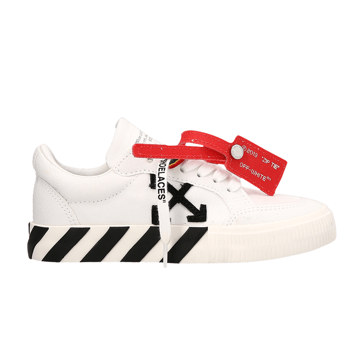 Off-White Vulc Sneaker Kids 'White Black' 2023 — White/Black