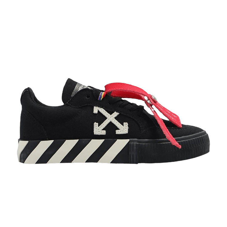 Off-White Vulc Sneaker Kids 'Black White' 2023 — Black/White