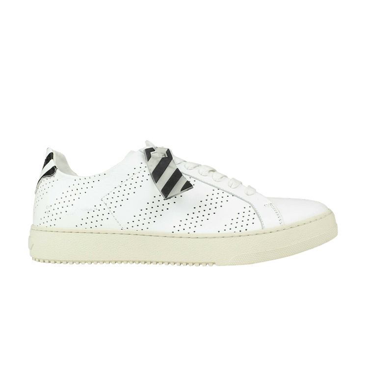 Off-White OFF WHITE Diagonals 'Holed' — White