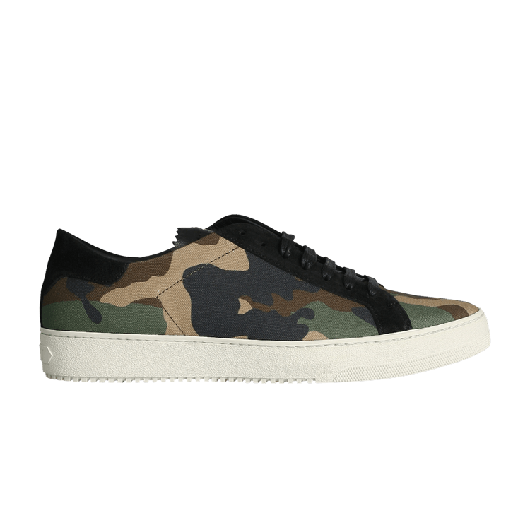 Off-White Camo Sneakers 'All Over' — Green/Brown