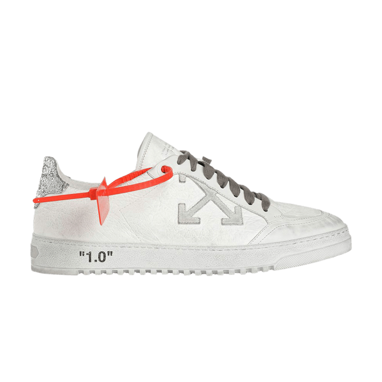 Off-White 2.0 'Silver Glitter' — White/Silver