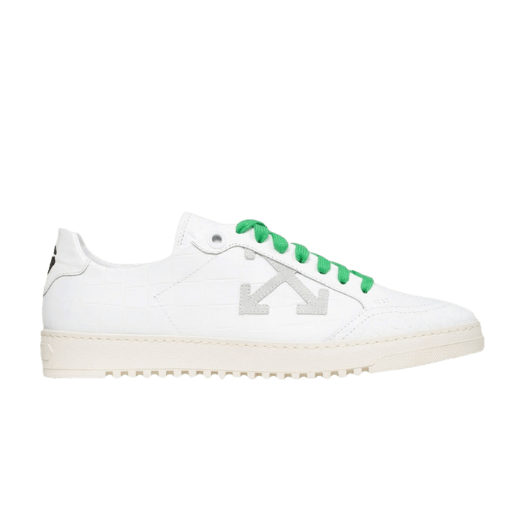 Off-White 2.0 'Crocodile Pattern - White Green' — White/Green