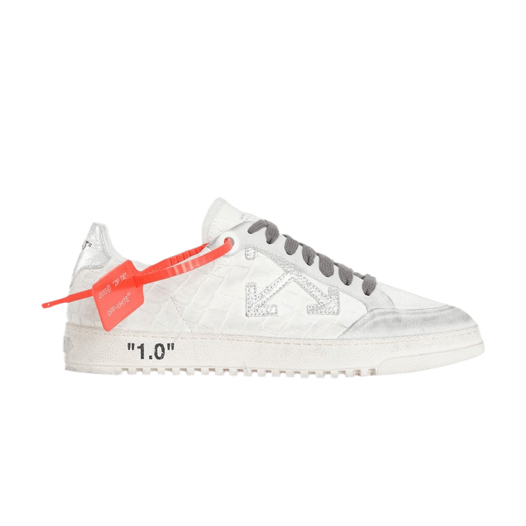 Off-White 2.0 'Silver Crocodile' — White/Silver