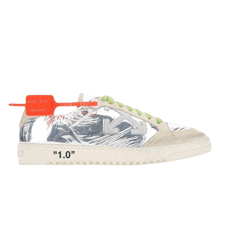 Off-White Arrow Low 'Silver Green' — Silver